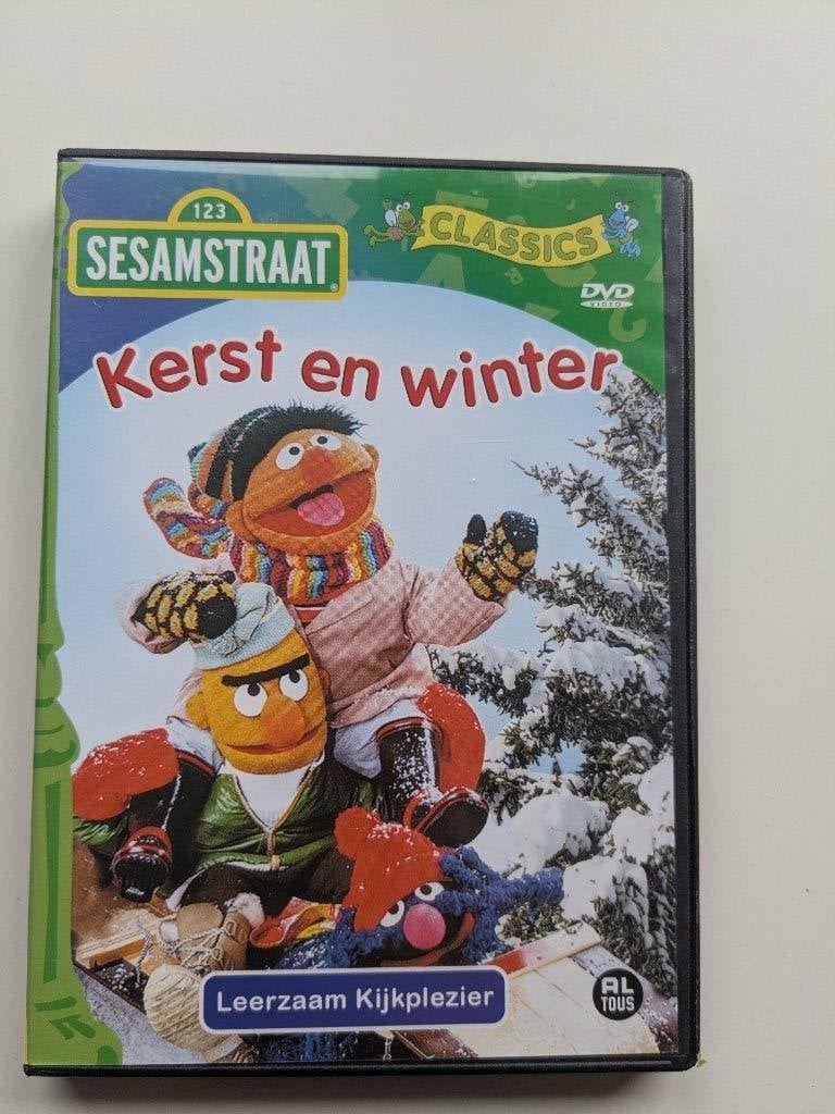 Sesamstraat - Kerst En Winter, Cd's en Dvd's, Alle leeftijden, Ophalen of Verzenden, Gebruikt, Educatief