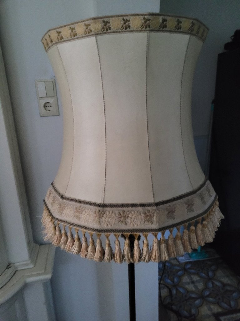 Vintage vloerlamp massief koper, Ophalen, Heikant 21 Kaatsheuvel, Belle Vieille Brocante, Jolandamonsieurs@gmail.com