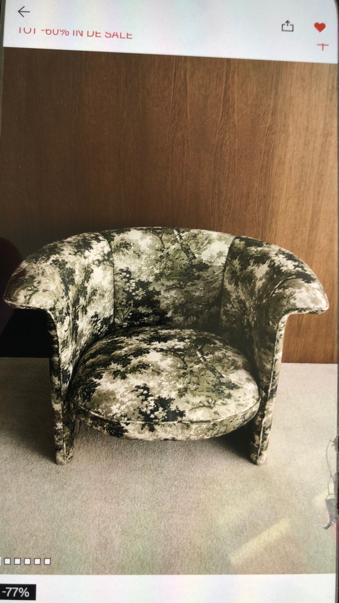 Loungestoel nieuw, Ophalen