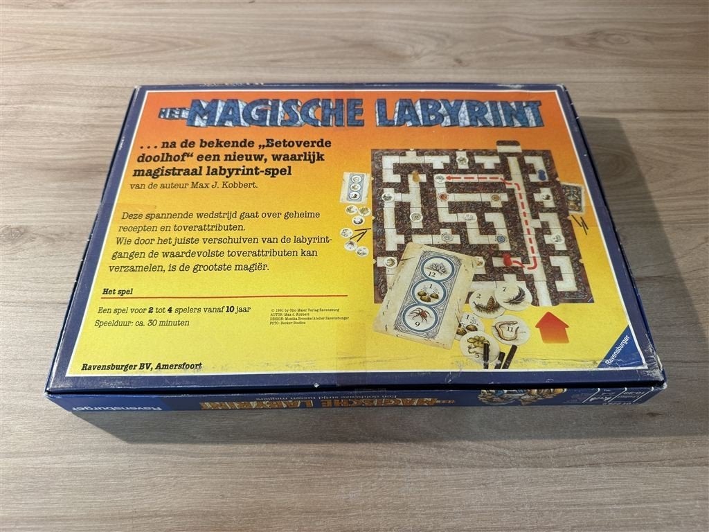 het magische labyrinth - s5917, Verzenden, Zo goed als nieuw