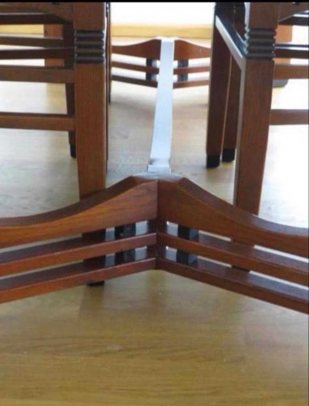 Schuitema Jugendstil Eetkamer Tafel met 4 Stoelen, Ophalen of Verzenden