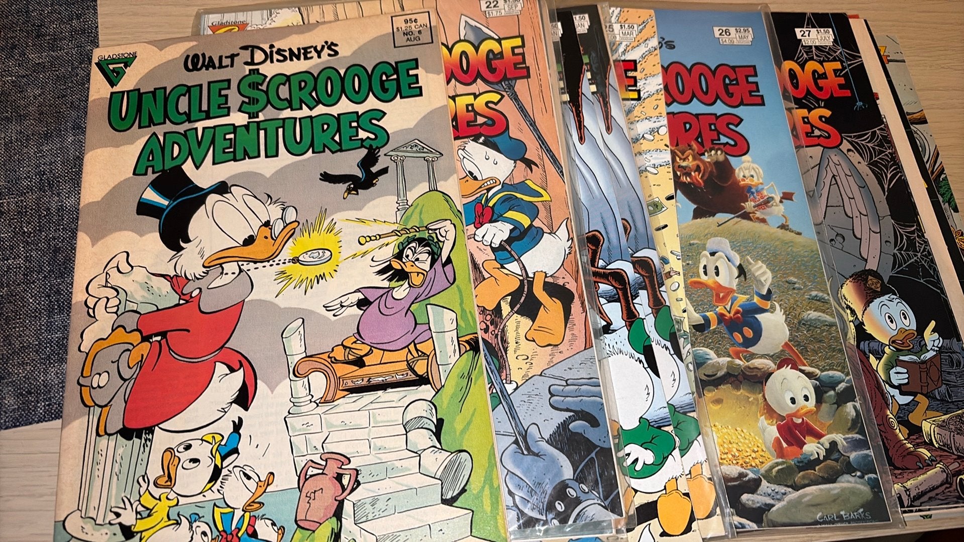 Diverse Amerikaanse Uncle Scrooge adventures comics, Meerdere comics, Ophalen of Verzenden, Zo goed als nieuw, Amerika