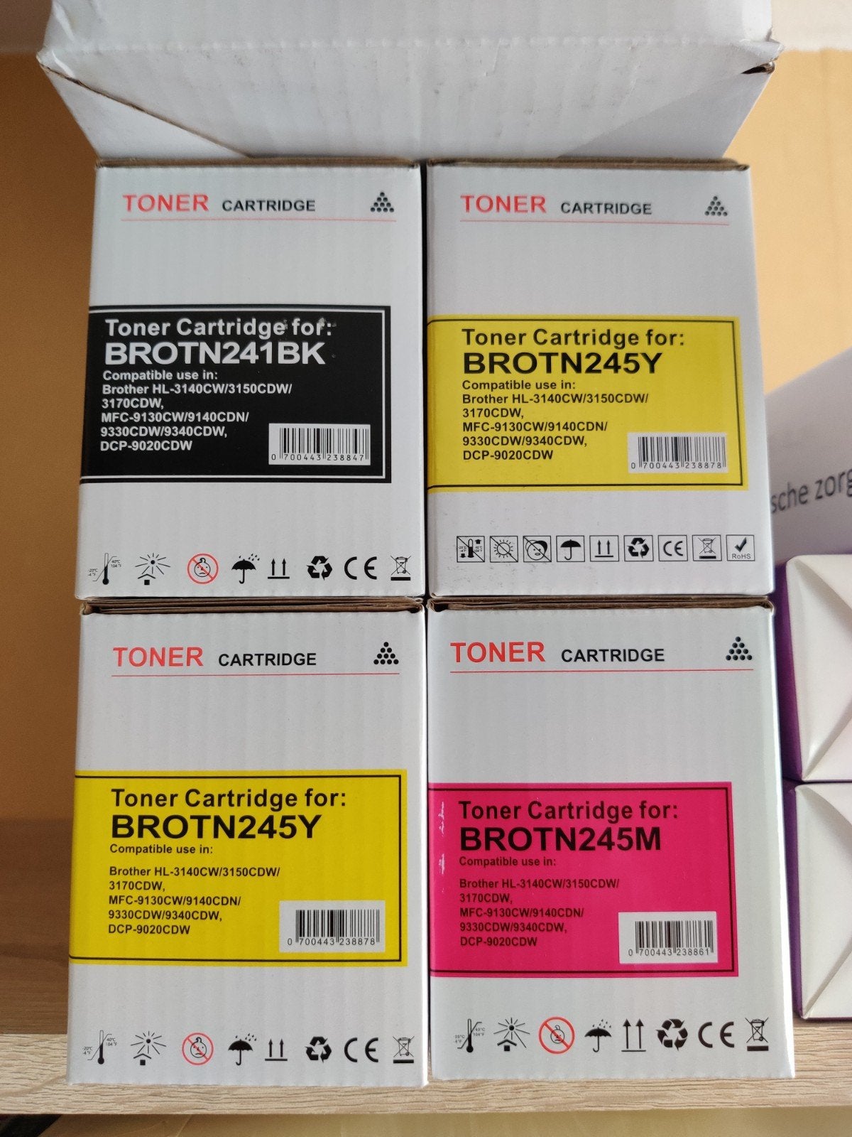 Toner cartridges nieuw voor Brother MFC-9140CDN, Ophalen of Verzenden