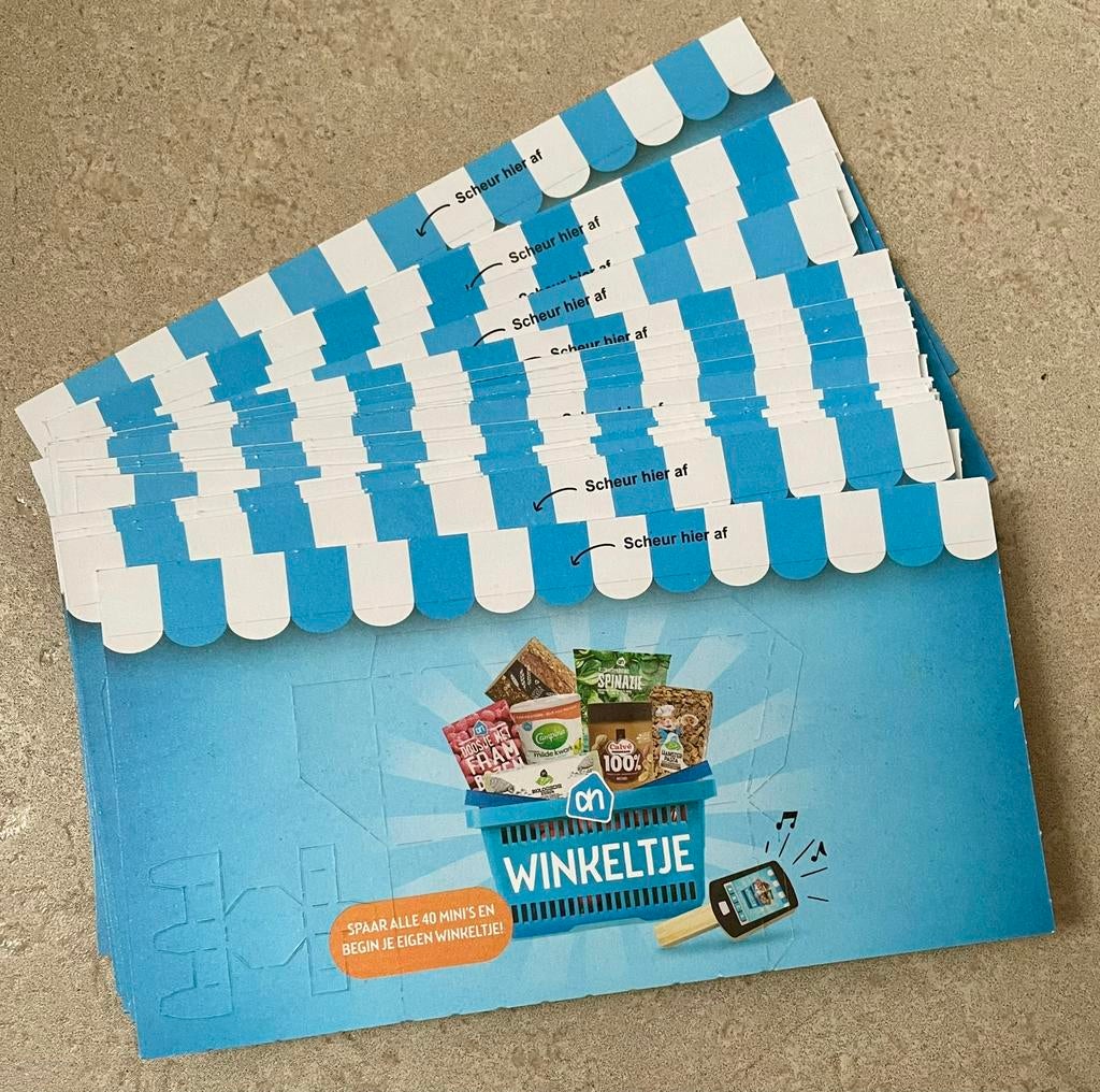 TE KOOP: 19 ongeopende supermarkt mini’s AH, Albert Heijn, Ophalen of Verzenden