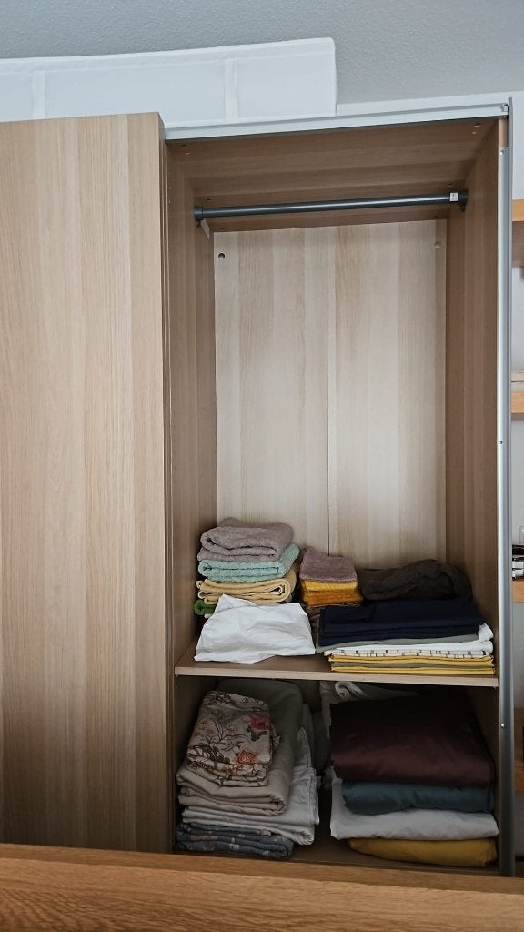IKEA kledingkast PAX bruin, Ophalen, Met deur(en), 100 tot 150 cm, 200 cm of meer