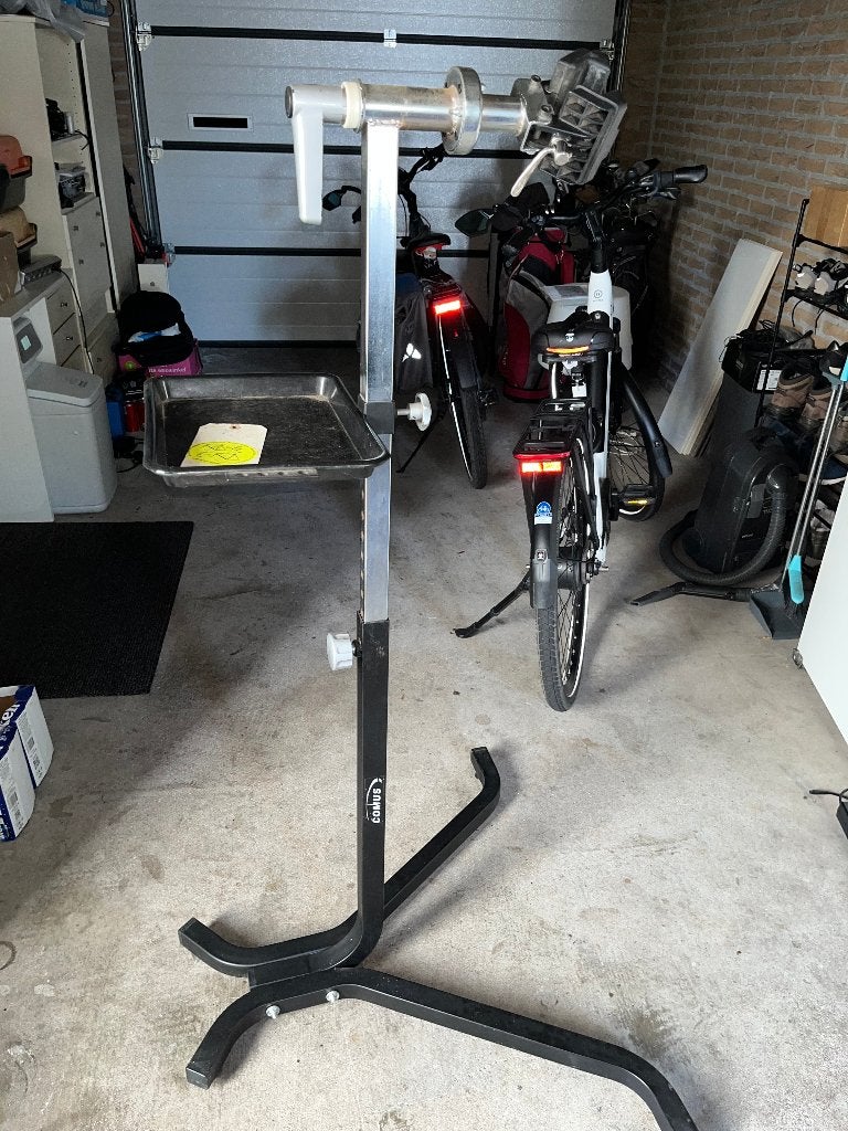 Comus fietsmontagestandaard, Fietsen en Brommers, Ophalen, Gebruikt, Overig gereedschap