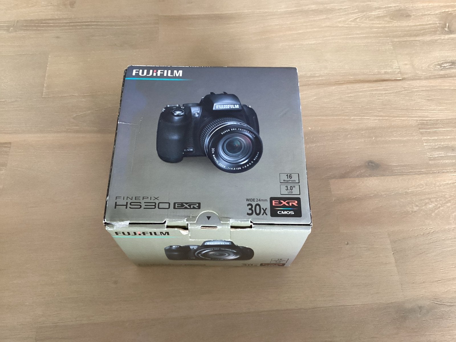 Fujifilm FinePix HS30EXR Bridgecamera met accessoires, Ophalen, Geheugenkaart, Zo goed als nieuw, Fujifilm