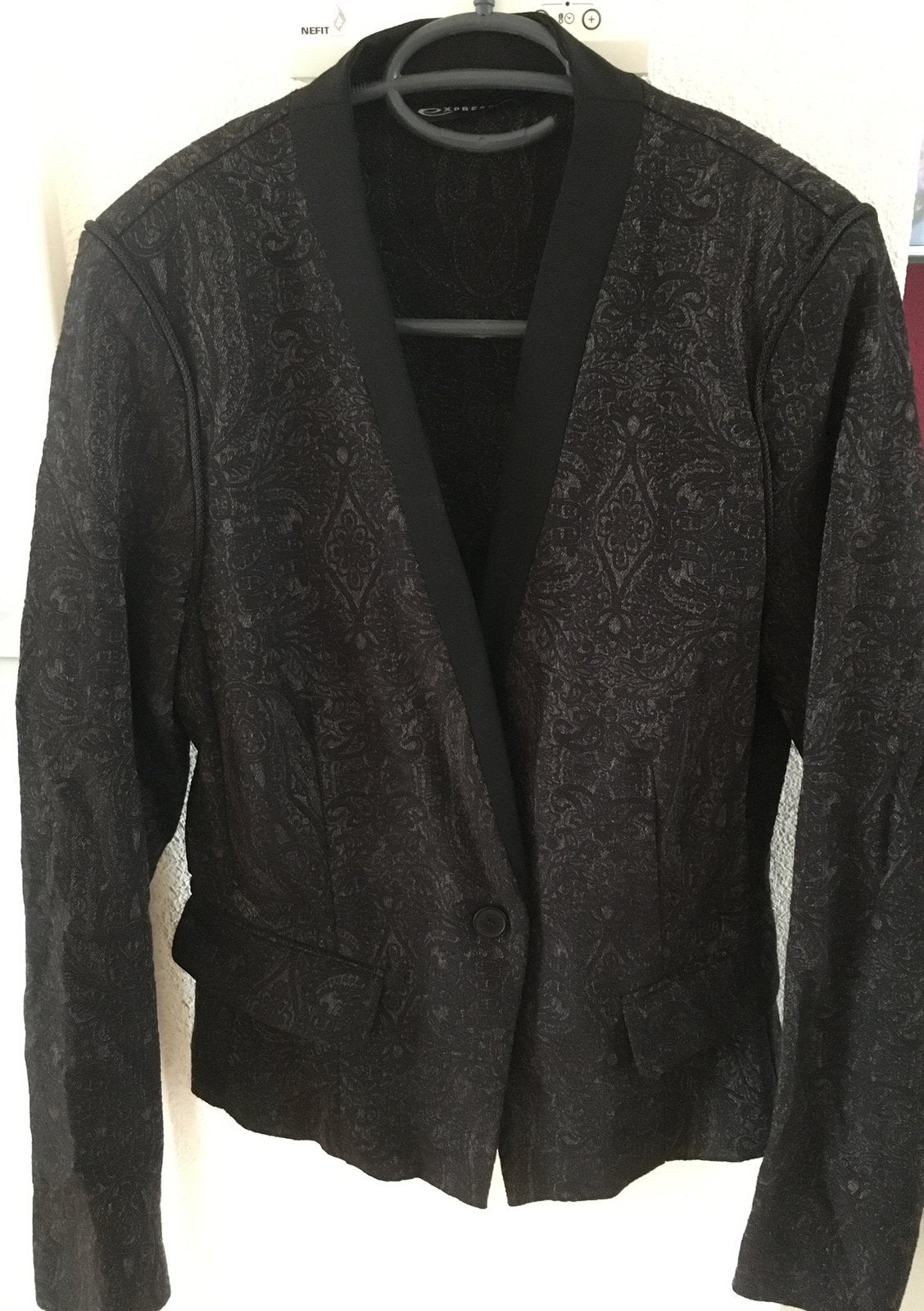 Nieuwe chique zwarte Expresso blazer, maat 38., Ophalen of Verzenden, Nieuw, Zwart