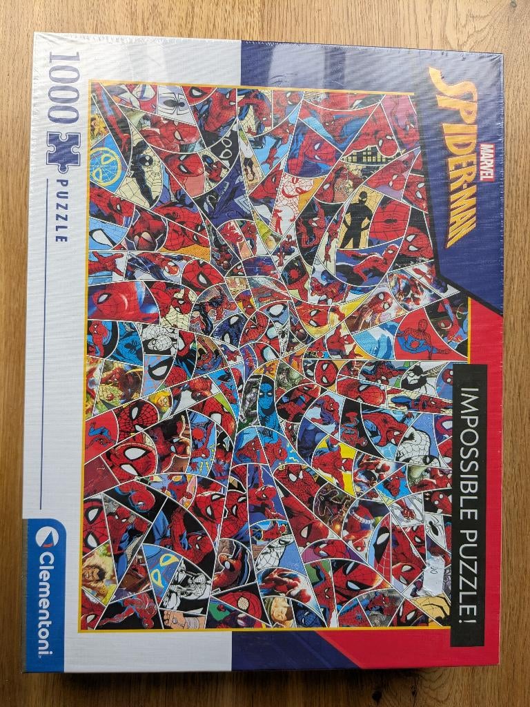 Spiderman puzzel 1000 stukjes, Ophalen of Verzenden, 500 t/m 1500 stukjes, Nieuw, Legpuzzel