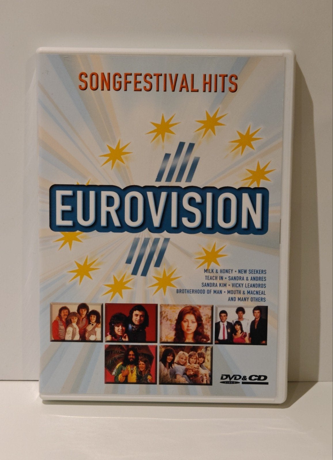 Eurovision Songfestival Hits DVD & CD - Diverse Artiesten, Gebruikt, Alle leeftijden, Inclusief doosje, Ophalen of Verzenden