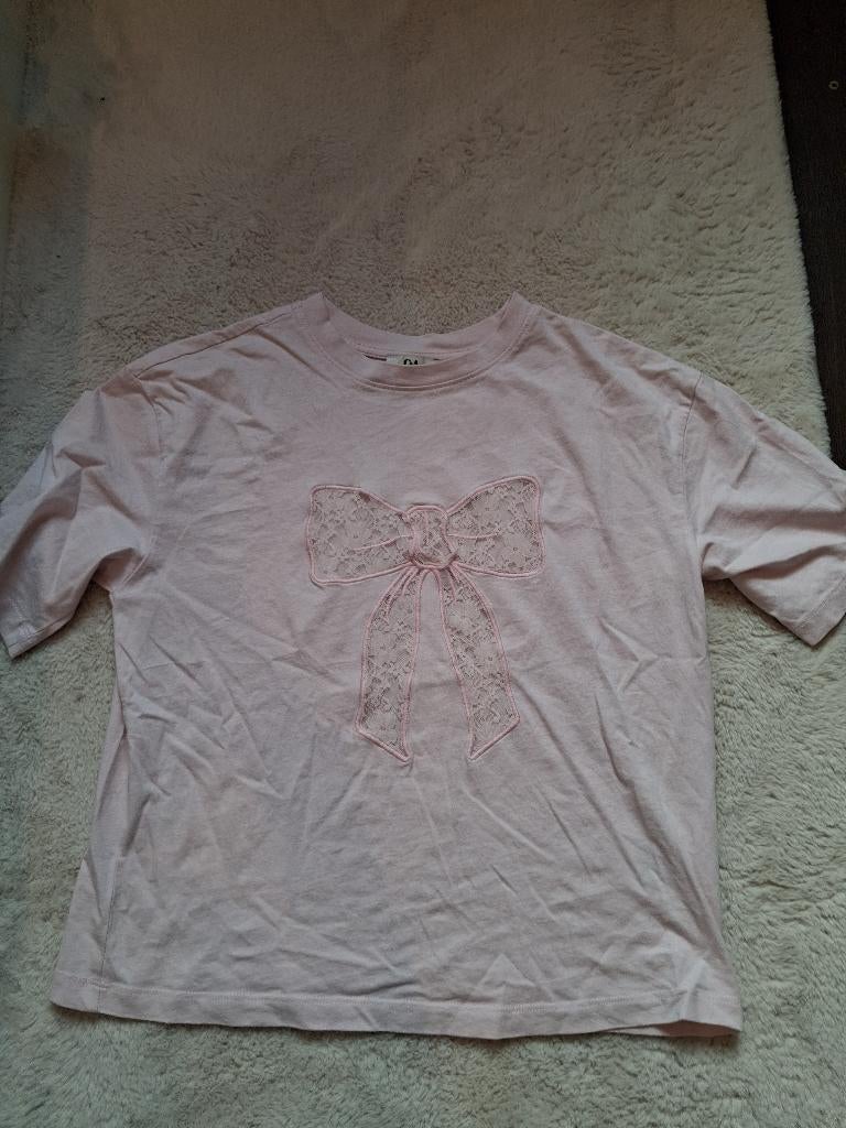 T shirt, Ophalen of Verzenden, Zo goed als nieuw, Korte mouw, Roze