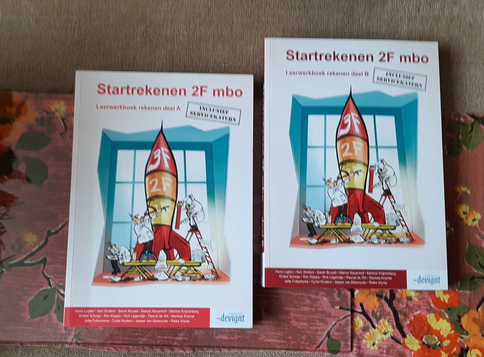 Start rekenen 2F mbo deel A en B, Ophalen, Zo goed als nieuw, Overige niveaus, Nederlands
