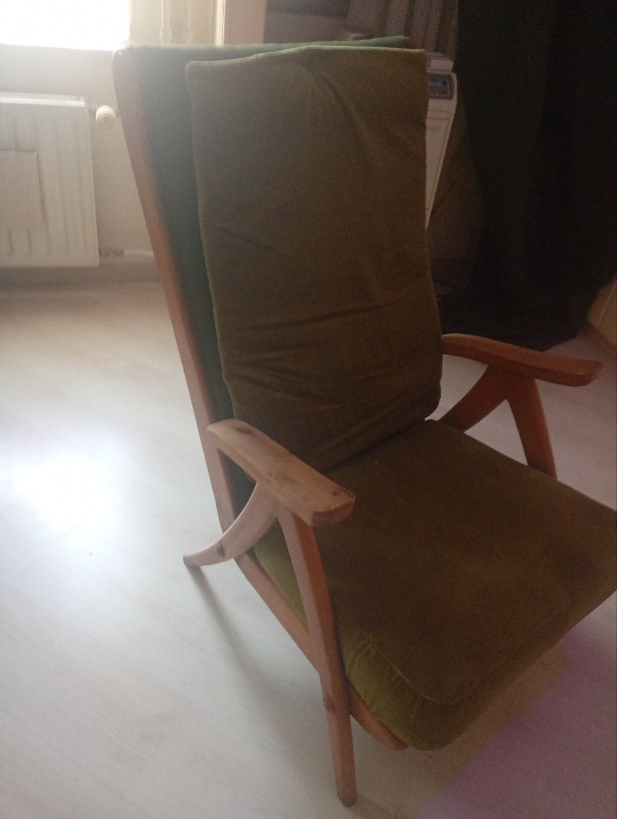 Vintage stoel ( opknapper), Huis en Inrichting, Stoelen, Ophalen of Verzenden, Gebruikt, Overige kleuren, Eén