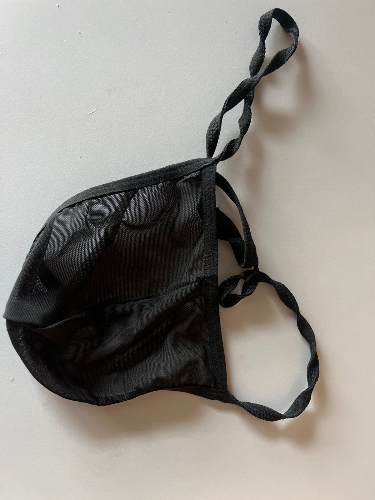 Transparante string voor heren, Ophalen of Verzenden, Zwart, Slip