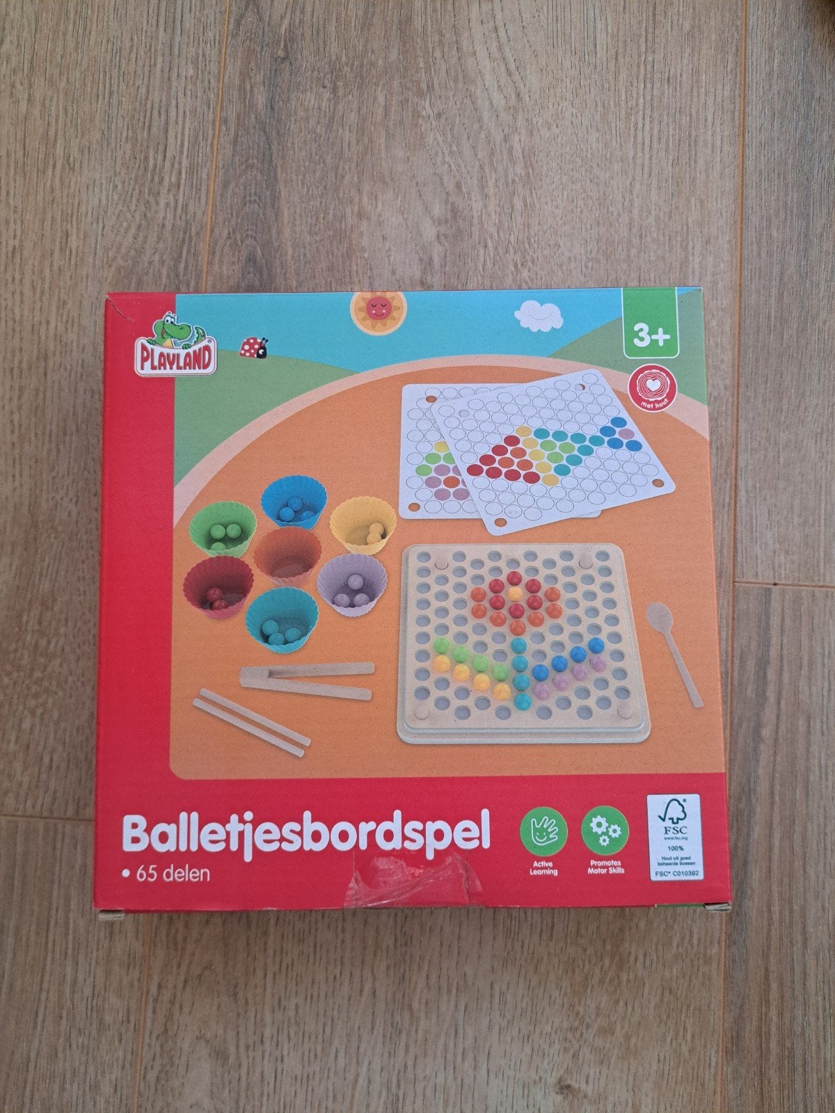 Playland Balletjesbordspel - 65 Delen, Een of twee spelers, Ophalen, Nieuw, Playland