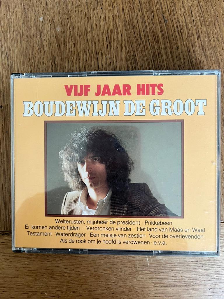 Boudewijn de groot, vijf jaar hits (dubbel cd), Ophalen of Verzenden, Zo goed als nieuw