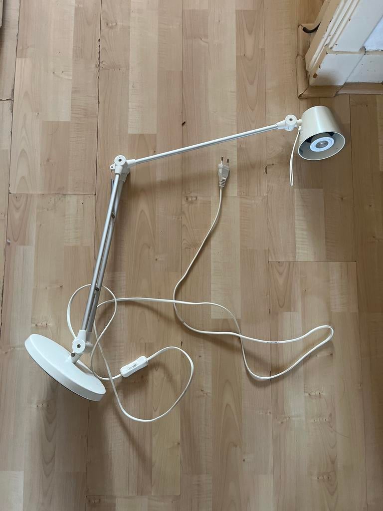 Verstelbare bureaulamp/tafellamp, wit, Ophalen, Zo goed als nieuw