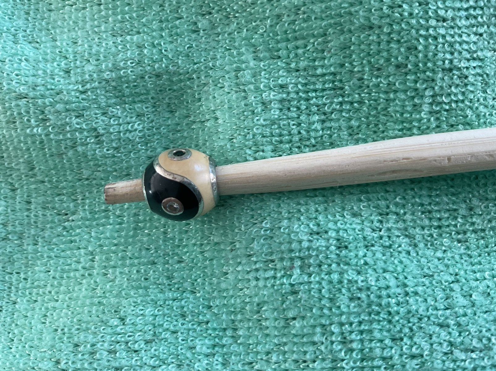 Pandora Bedel Ying en Yang met zirkonia, Verzenden, Gebruikt, Zilver, Pandora