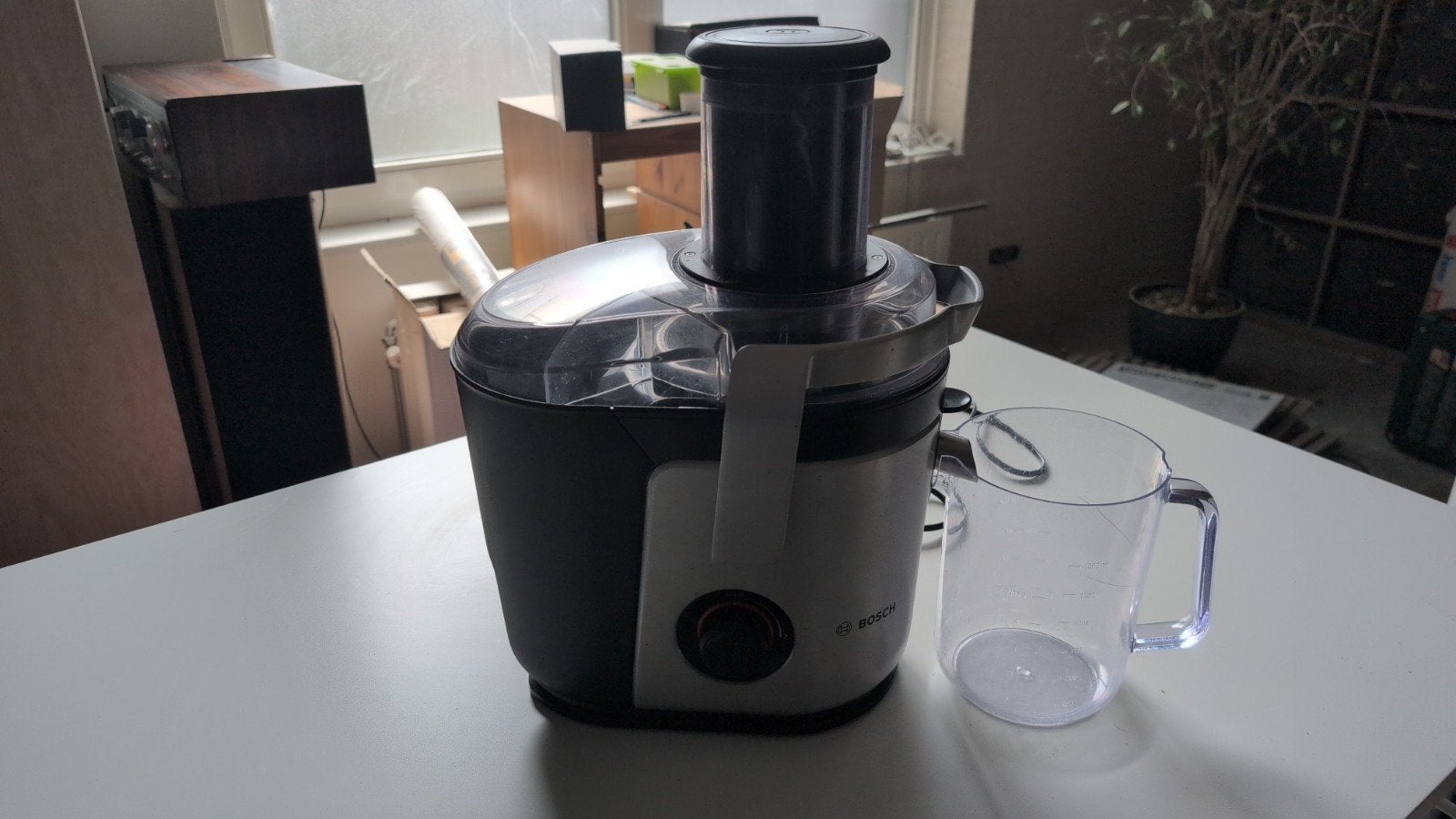Bosch MES4000 VitaJuice Sapcentrifuge Zilver/Zwart 1000W, Ophalen