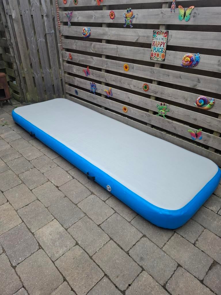 Airtrack 3 meter 20 cm dikte, Kindermaat 122 t/m 140, Ophalen, Materiaal