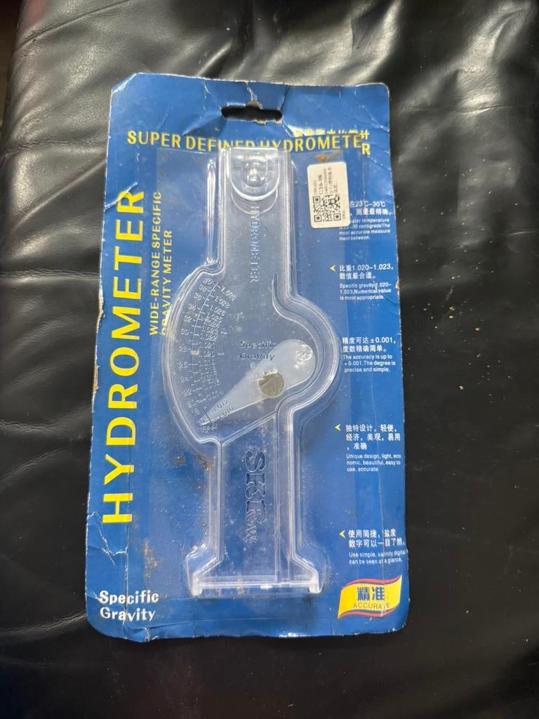 Zoutmeter aquarium zeeaquarium, Ophalen of Verzenden, Zo goed als nieuw