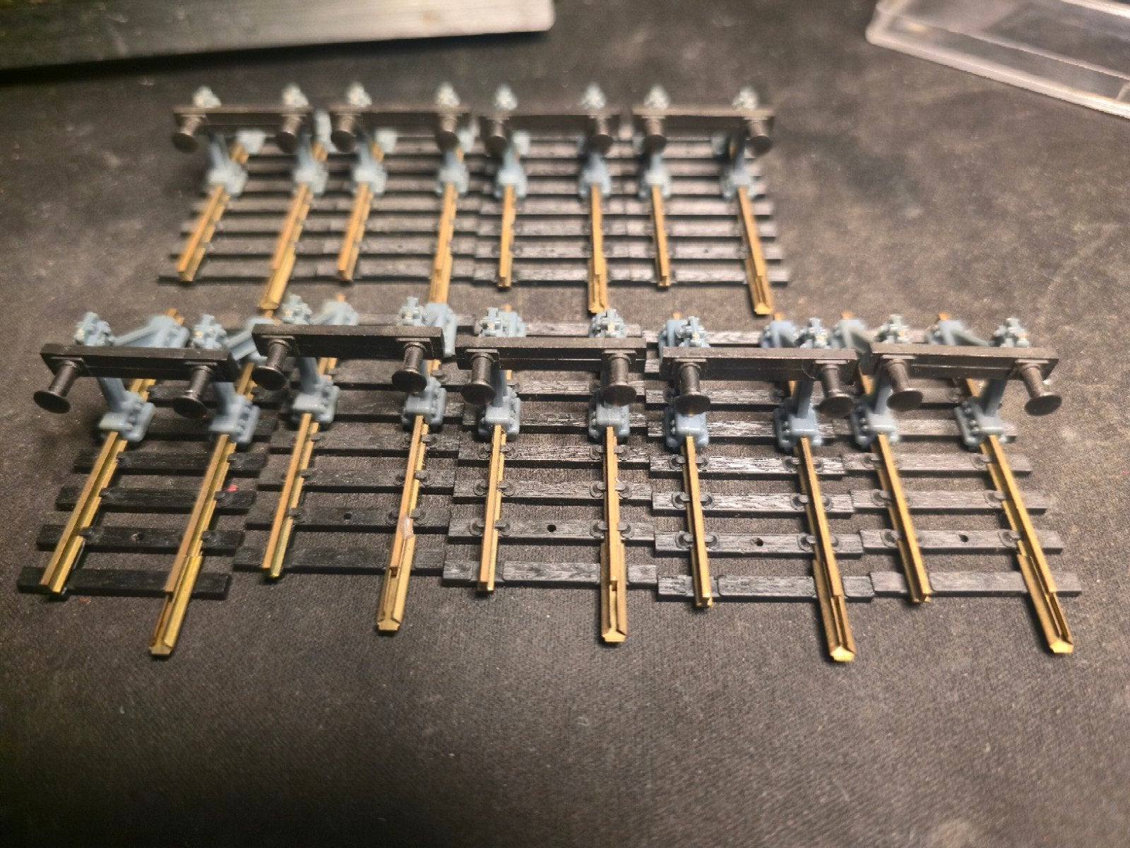 Fleischmann modelspoorbaan eindpunt 9stuks- Zo goed als nieu, Overige merken, Gelijkstroom of Wisselstroom, Rails, Ophalen of Verzenden