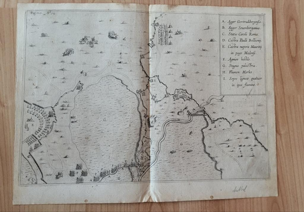 Antieke Prent - BELEG VAN BREDA - 1625 - GEERTRUIDENBERG - Z, Antiek en Kunst, Ophalen of Verzenden