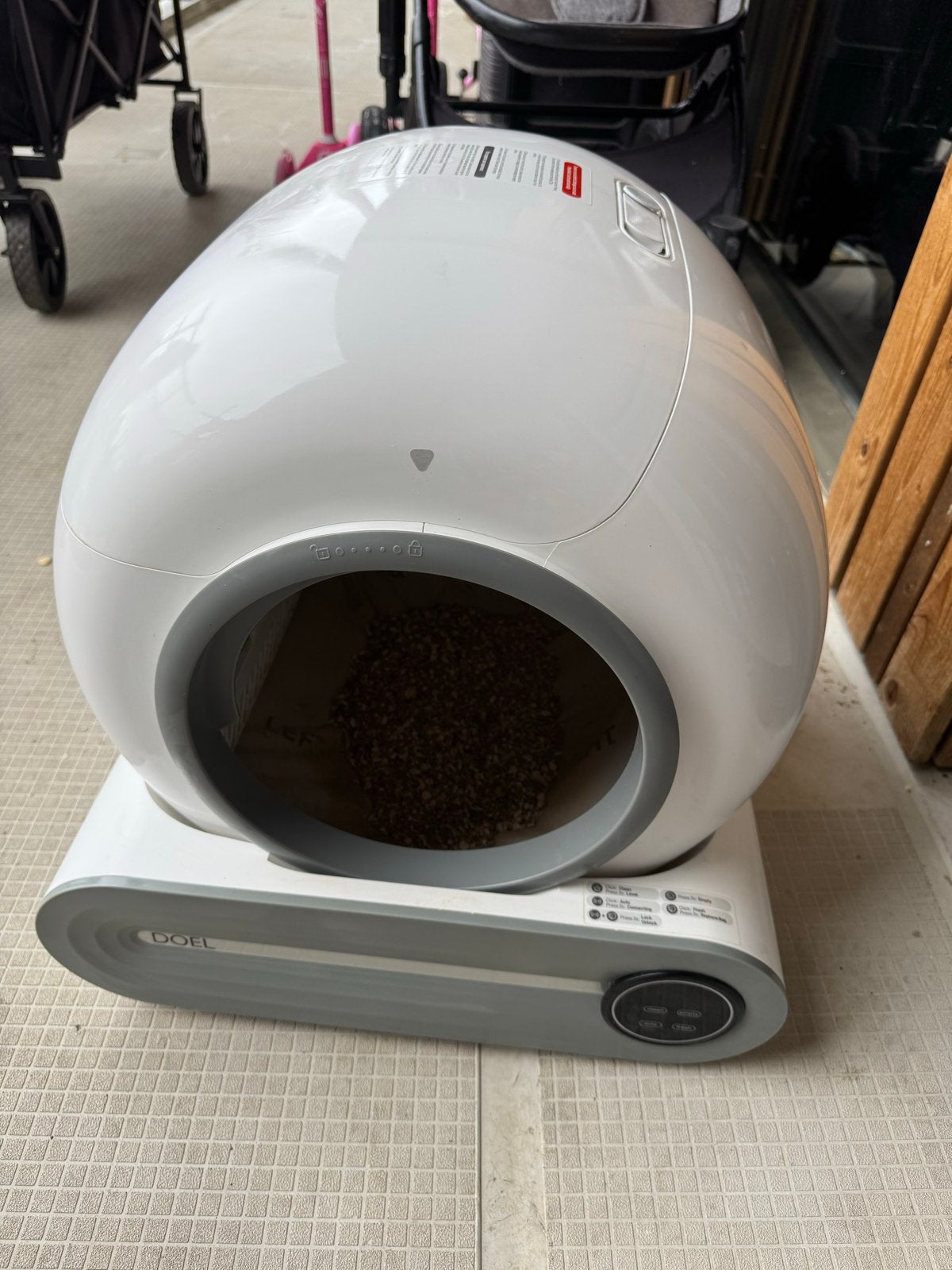 Elektrische kattenbak, Dieren en Toebehoren, Kattenbakken, Ophalen
