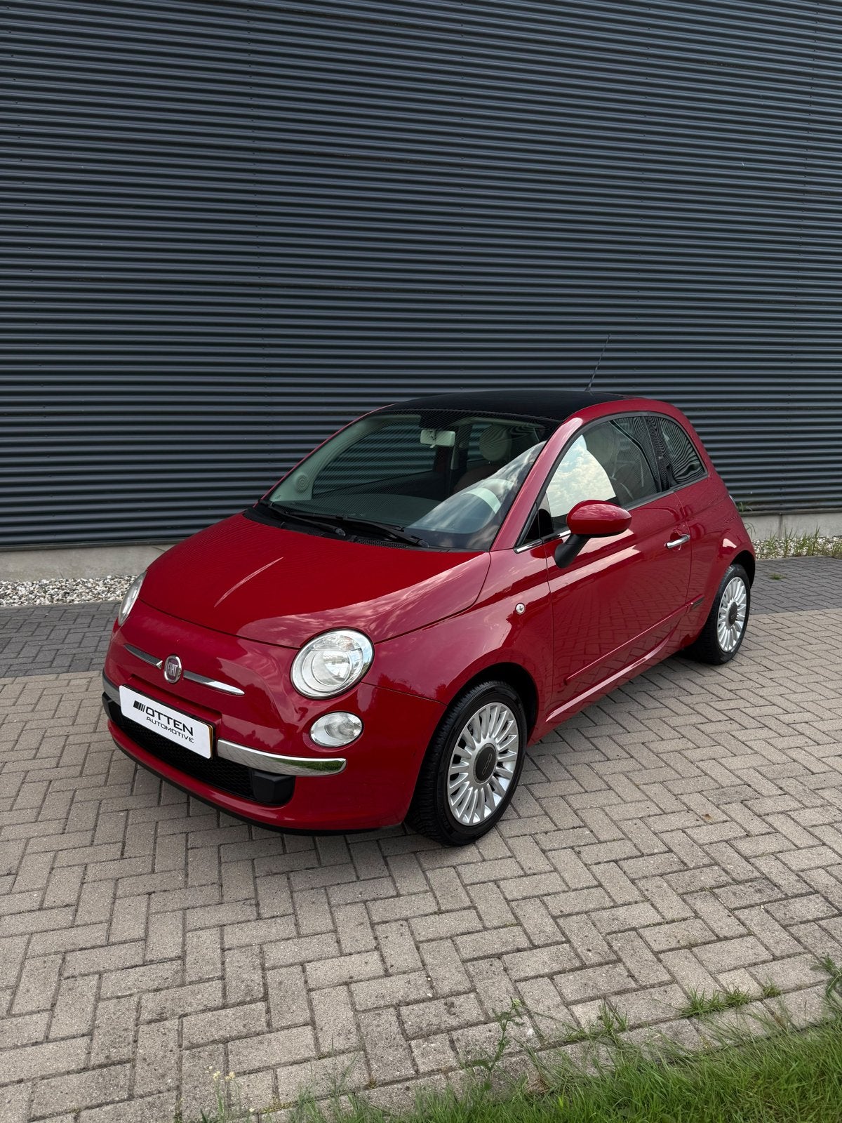 Fiat 500 1.2 AUTOMAAT Rood, Auto's, 1242 cc, 4 cilinders, Onderhoudsboekje, 69 pk