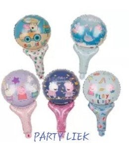 peppa pig ballonnen set nr P646-2, Hobby en Vrije tijd, Ophalen of Verzenden, Nieuw, Versiering, Verjaardag