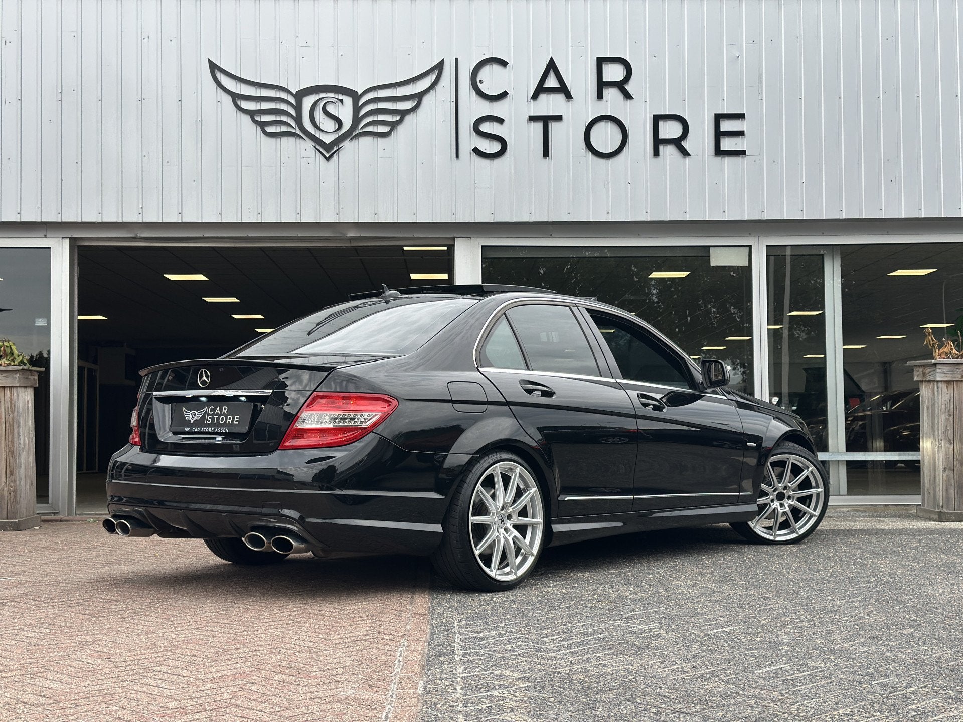 Mercedes-Benz C-Klasse 350 Avantgarde 4-Matic |PANO|STOEL VW, Auto's, Automaat, Zwart, 10 km/l, Vierwielaandrijving