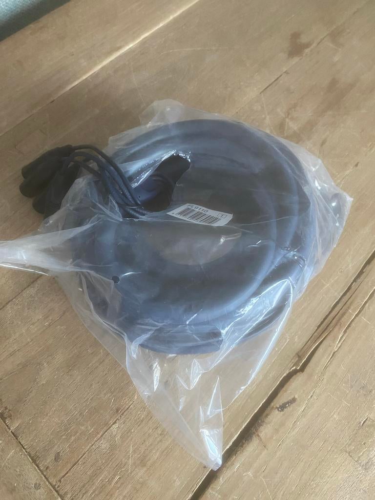 DAP Neutrik DMX Multi 4-voudig 5-pin XLR Multikabel 10m, Nieuw, Ophalen of Verzenden, Licht, Nvt