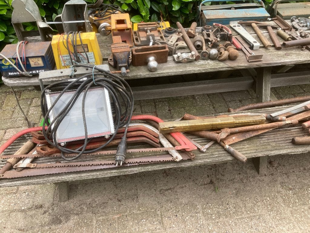 bouwmaterialen., Ophalen, Gebruikt