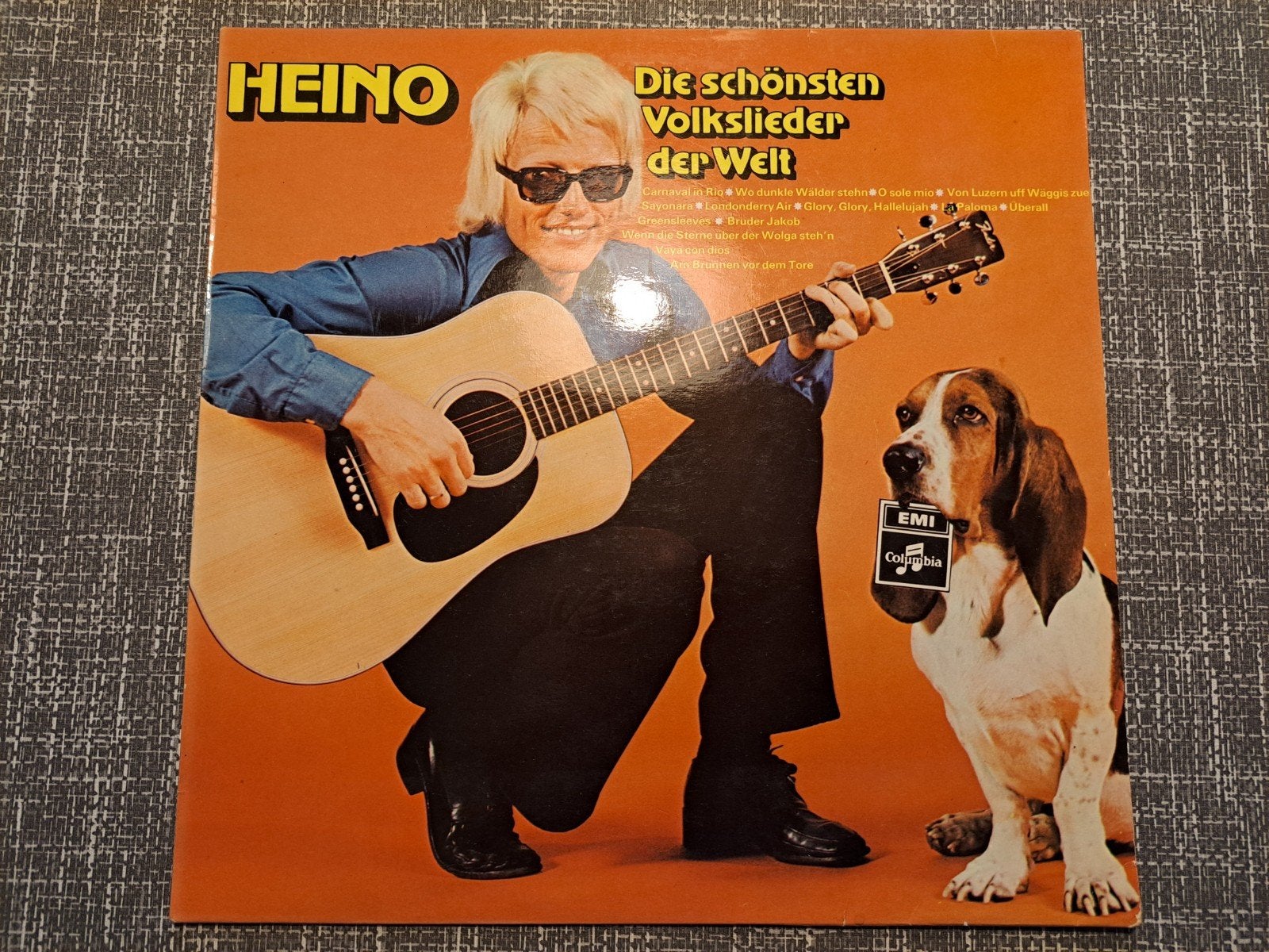 Heino - Die Schönsten Volkslieder der Welt LP (1972), LP, Gebruikt, Overige genres, Ophalen of Verzenden