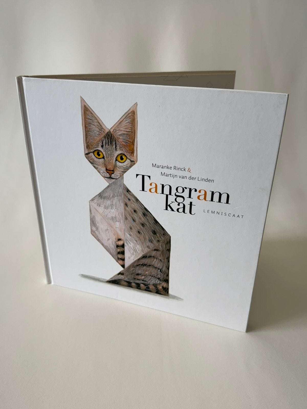 Tangram kat, kinderboek Lemniscaat Maranke Rinck, Ophalen of Verzenden, Gelezen, Fictie algemeen