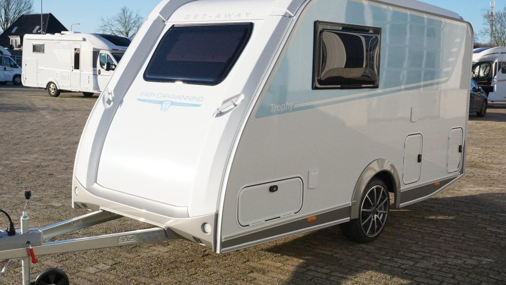 Easy Caravanning GetAway Trophy nr 001 Caravan v/h jaar, Caravans en Kamperen, Overige merken, Standaardzit, Tot en met 2, 4 tot 5 meter