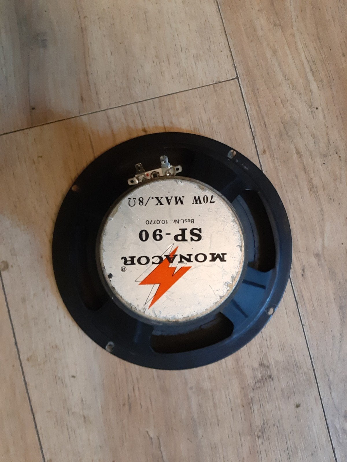 Monacor SP-90, Basreflex, Ophalen of Verzenden, Gebruikt, 60 tot 120 watt