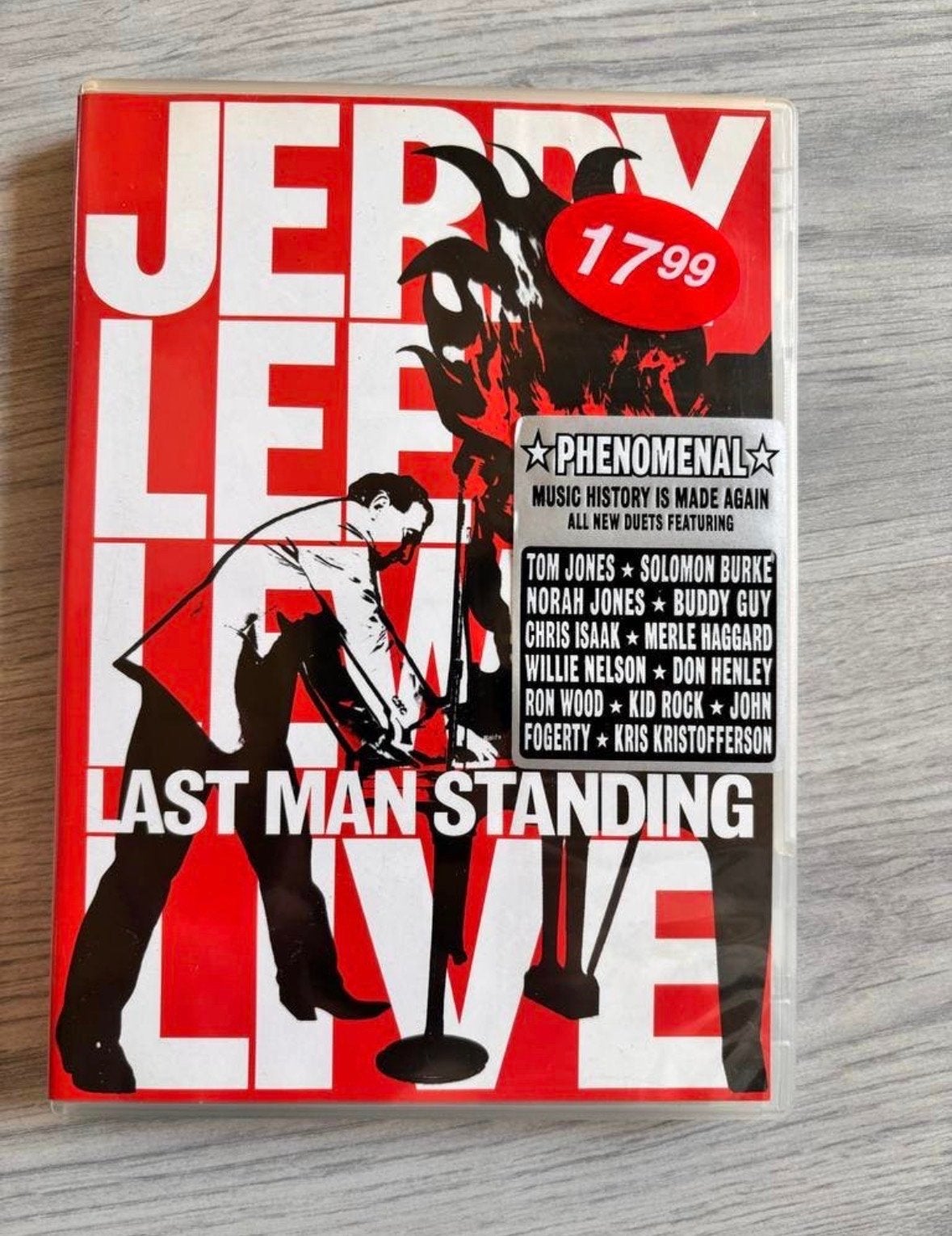 #3 Jerry Lee Lewis - Last Man Standing Live DVD, Cd's en Dvd's, Alle leeftijden, Nederlands, Ophalen of Verzenden, Concert