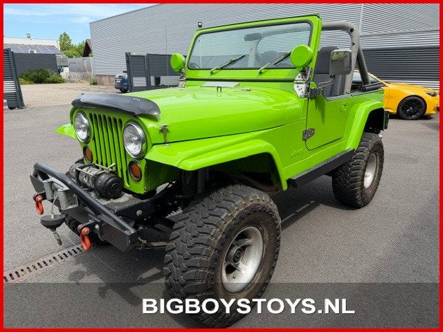 Jeep 4x4 CJ 5.0 V8 CJ-7, Auto's, Oldtimers, Zwart, Cabriolet, 4 stoelen, 151 pk