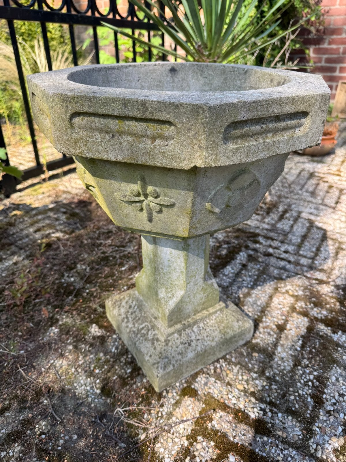 Antieke Art Deco Tuinvaas Jardiniere, Tuin en Terras, Bloempotten, Ophalen