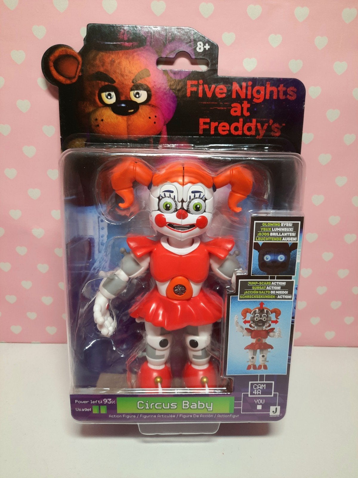 FNAF Circus Baby actiefiguur Jazwares NRFB, Ophalen of Verzenden, Nieuw