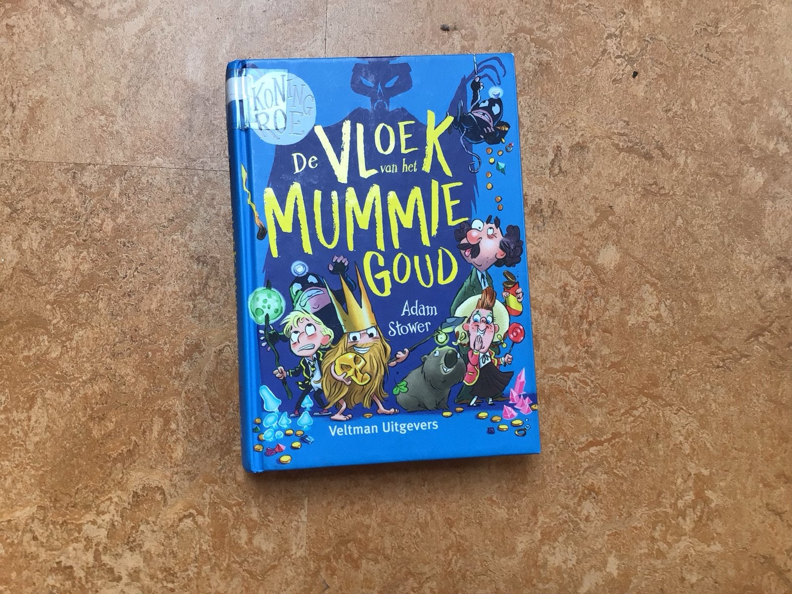De Vloek van het Mummiegoud - Adam Stower, Ophalen of Verzenden, Zo goed als nieuw, Fictie