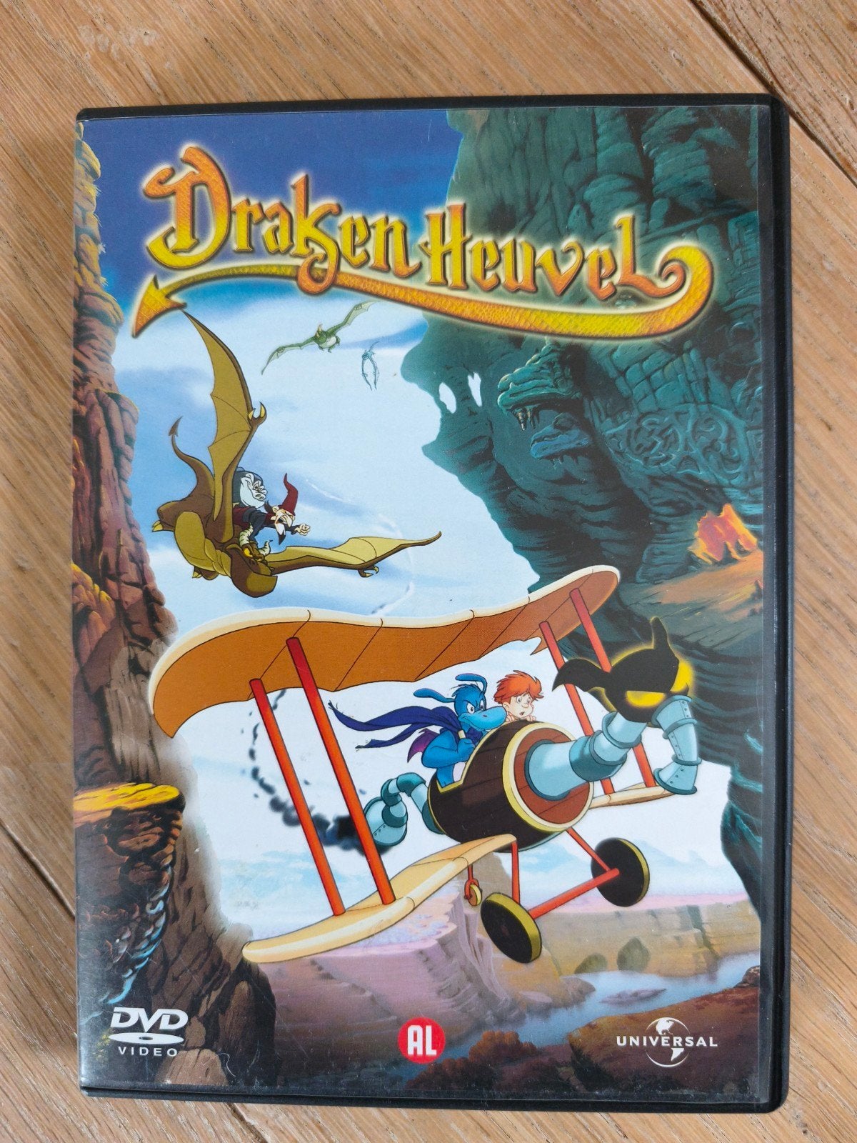 Draken Heuvel DVD - Animatie Film voor Kinderen, Gebruikt, Animatie, Alle leeftijden, Nederlands