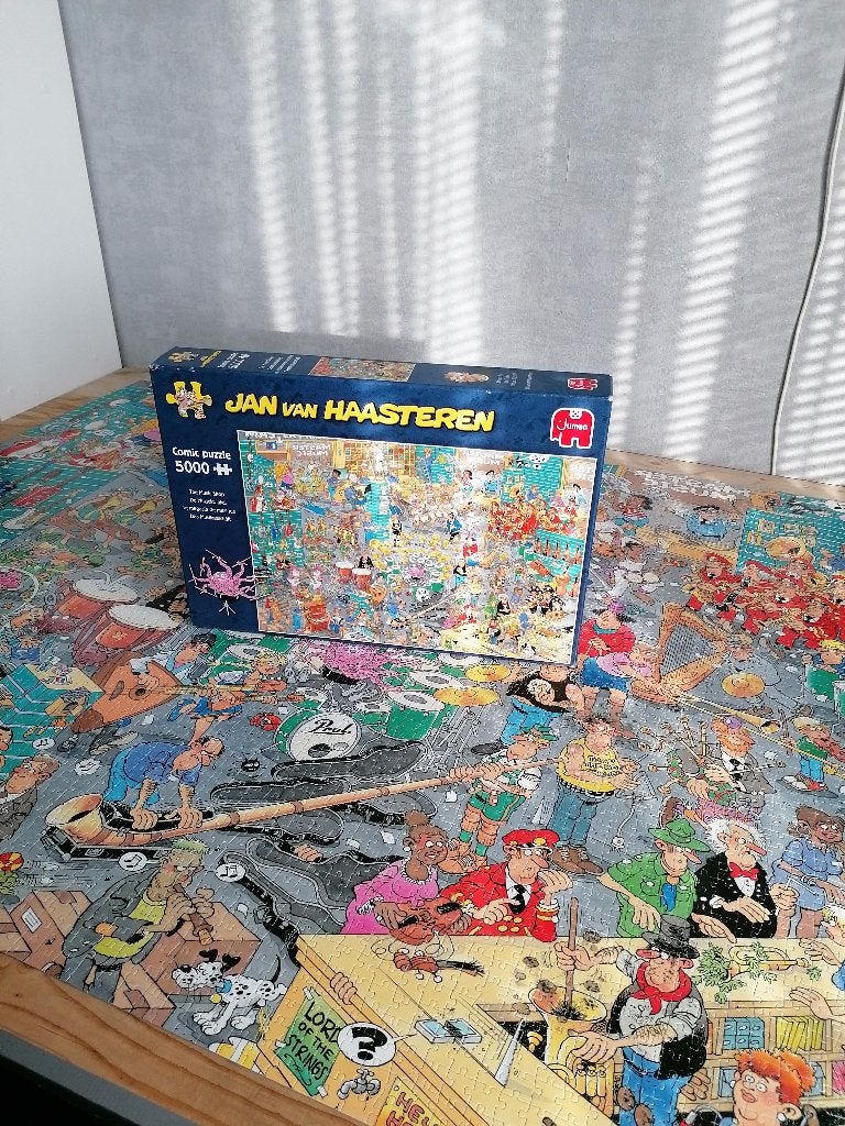 Jan van haasteren puzzel, Ophalen, Meer dan 1500 stukjes, Gebruikt, Legpuzzel