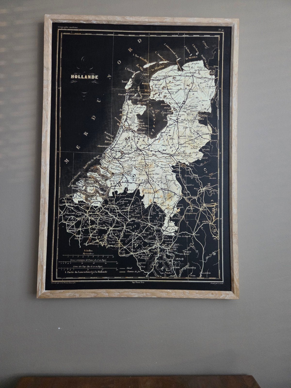 Schilderij oud nederland met verlichting, Ophalen