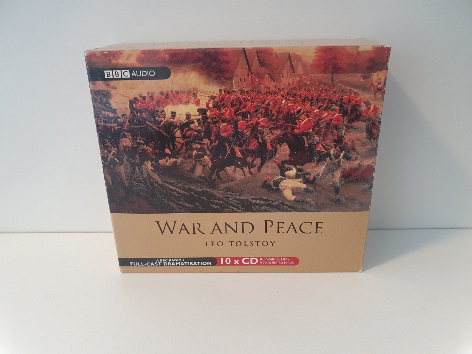 BBC Audio: War and Peace - 10-delige luisterboek CD set, Boeken, Ophalen of Verzenden, Leo Tolstoy, Cd, Volwassene