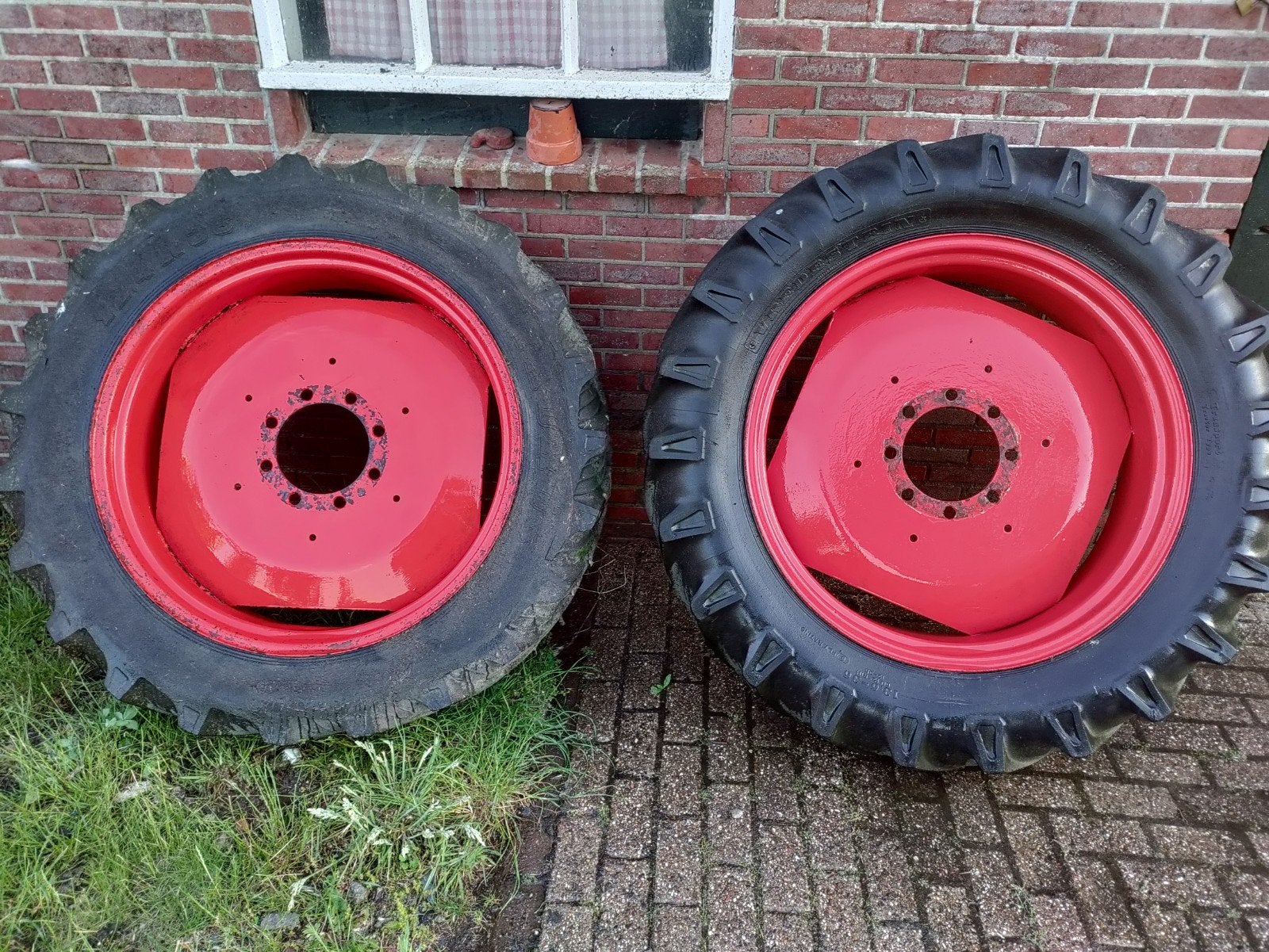 13.6 r36 velgen met banden Fendt 100 serie, Zakelijke goederen, Agrarisch | Onderdelen | Banden, Velgen en Assen, Ophalen