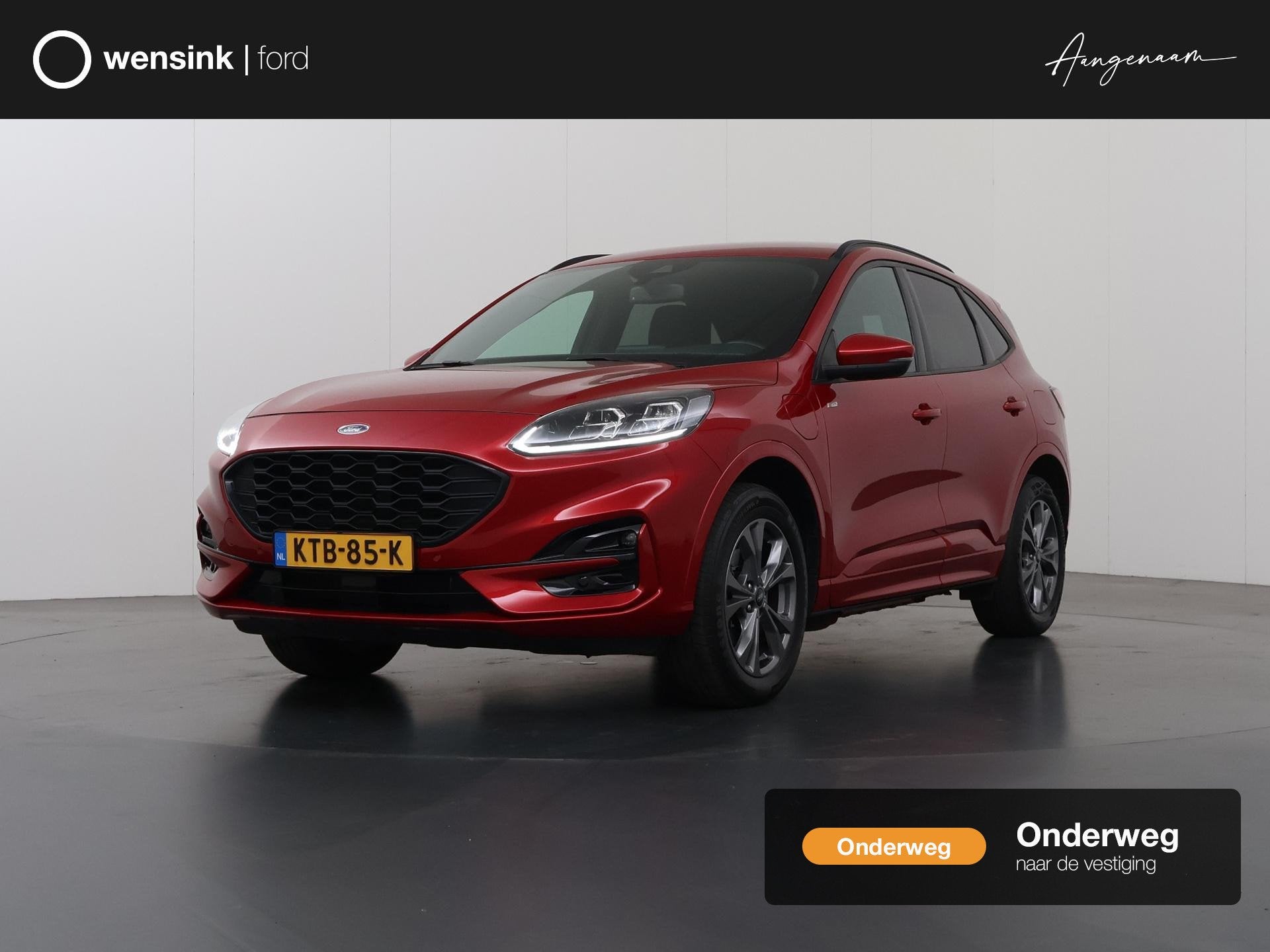 Ford Kuga 2.5 PHEV ST-Line X | Camera | DAB | Cruise Control, Auto's, 14 kWh, Euro 6, 4 cilinders, Leder en Stof
