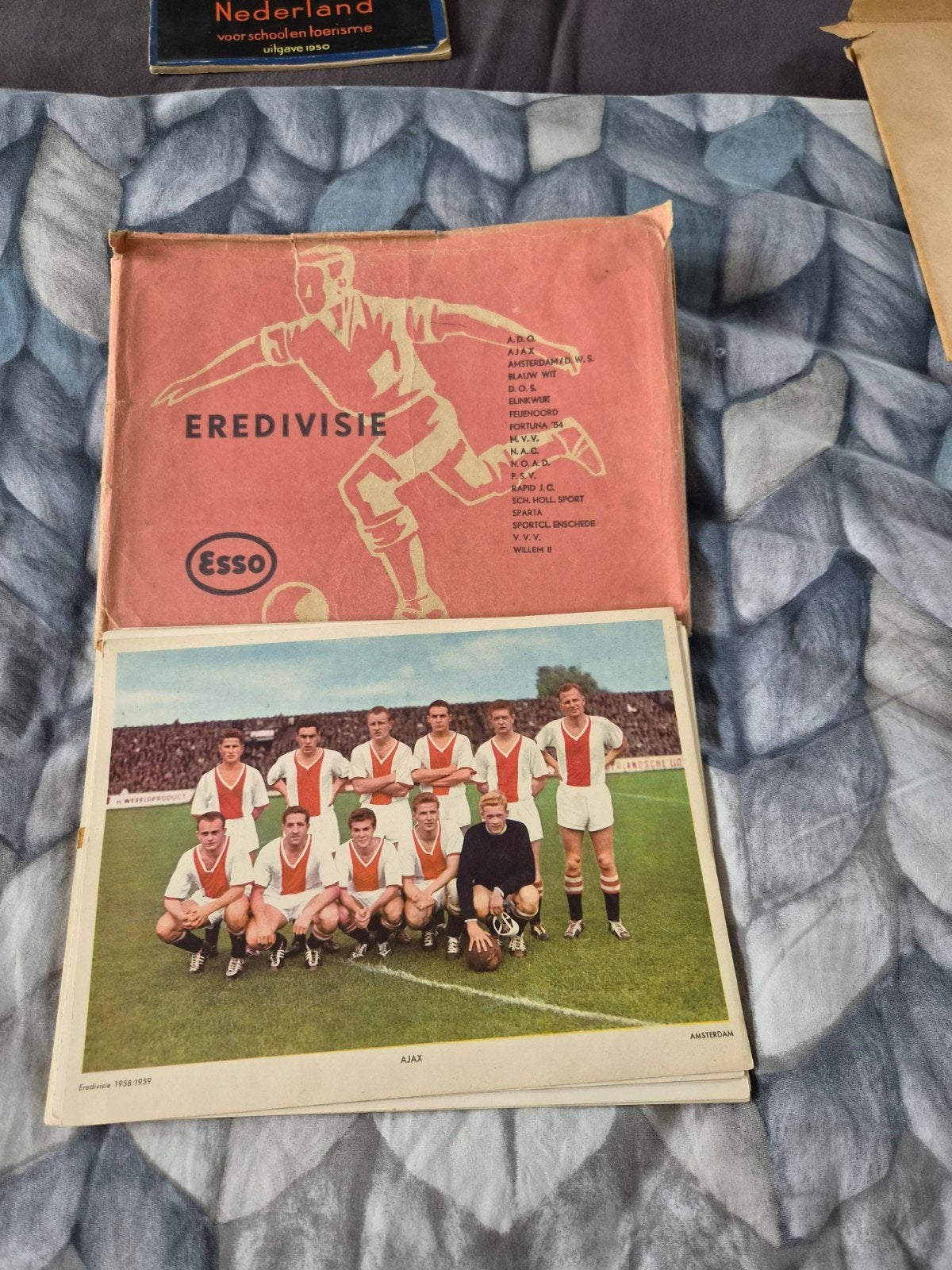 Vintage voetbalplaatjes en boekjes - Eredivisie Esso, Ophalen of Verzenden, Gebruikt, Ajax, Boek of Tijdschrift