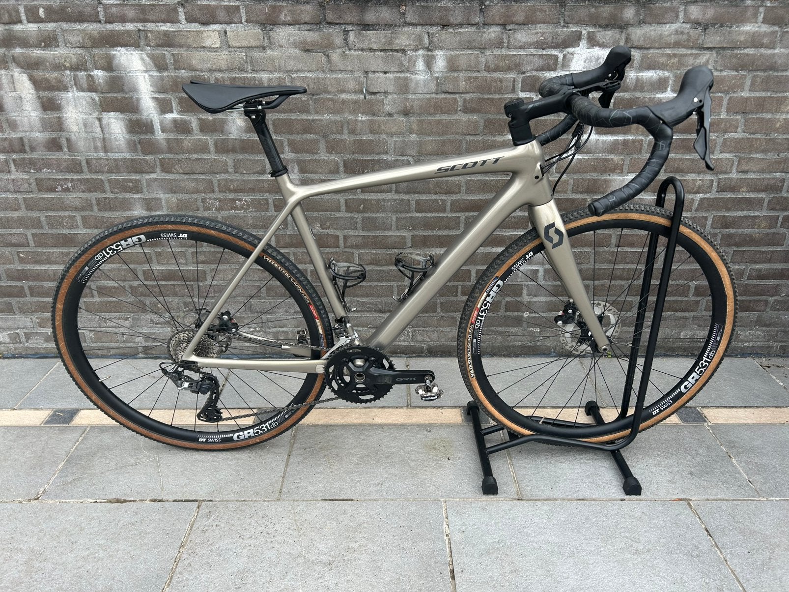 Scott Addict Gravel 20 - Maat 54 (Medium), Zo goed als nieuw, Meer dan 20 versnellingen, Schijfrem, 53 tot 57 cm